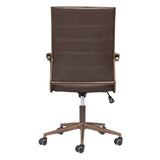 ZUO Auction Office Chair Espresso
