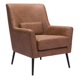 ZUO Ontario Accent Chair Vintage Brown