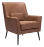 ZUO Ontario Accent Chair Vintage Brown
