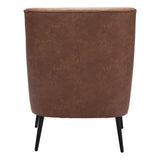 ZUO Ontario Accent Chair Vintage Brown