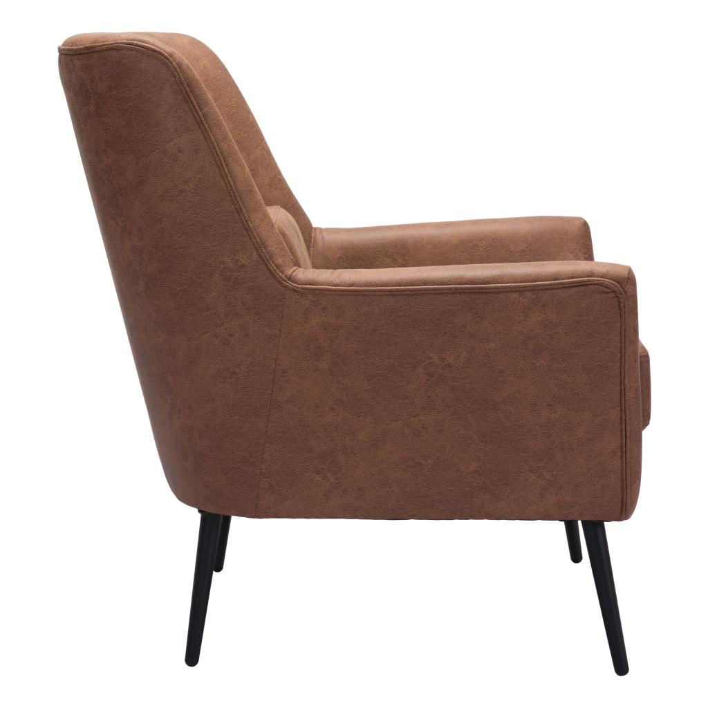 ZUO Ontario Accent Chair Vintage Brown