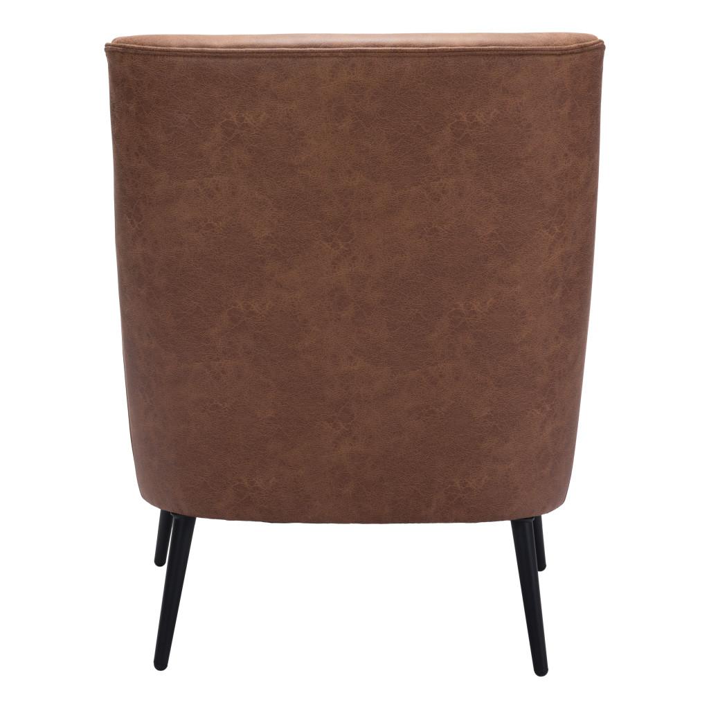 ZUO Ontario Accent Chair Vintage Brown