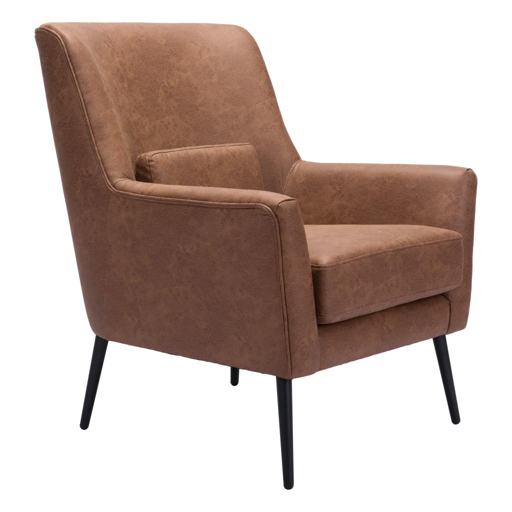 ZUO Ontario Accent Chair Vintage Brown
