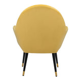 ZUO Alexandria Accent Chair Yellow