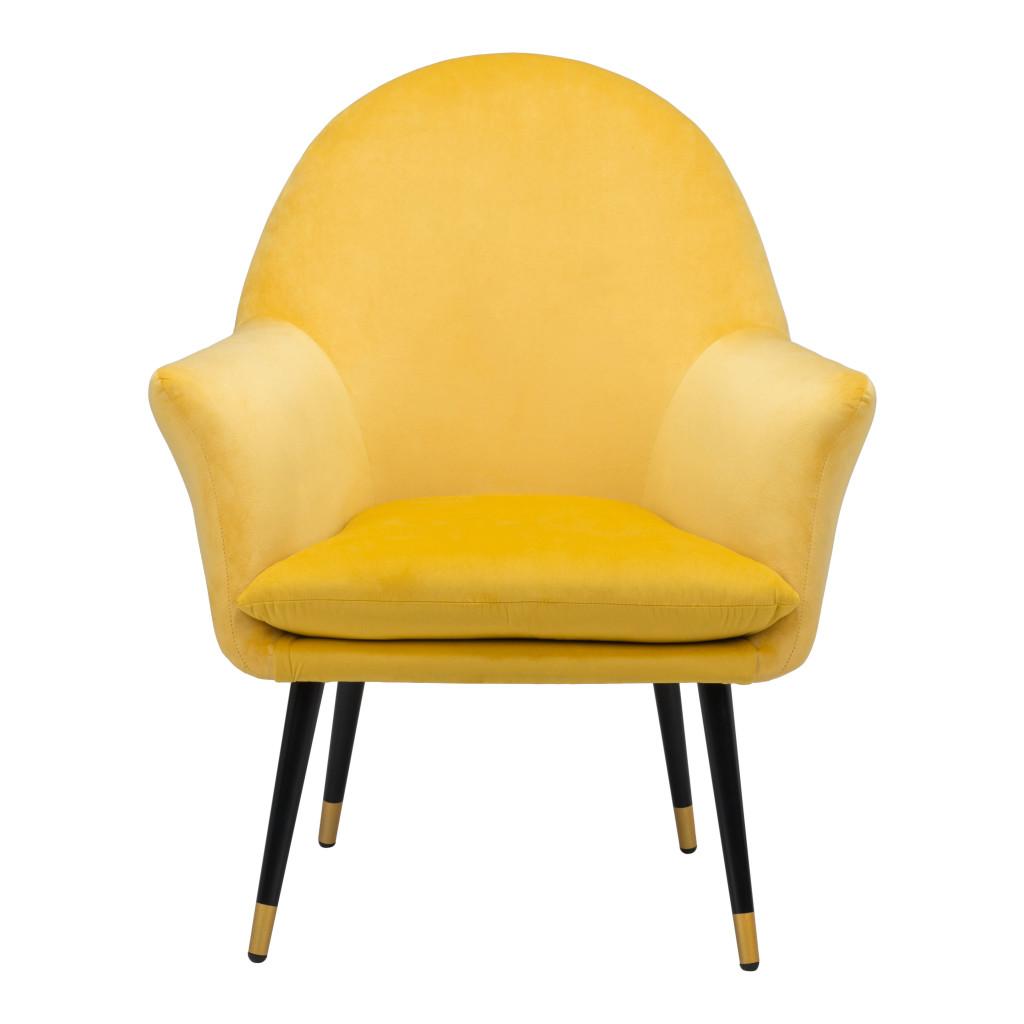 ZUO Alexandria Accent Chair Yellow