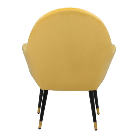 ZUO Alexandria Accent Chair Yellow