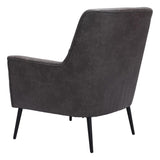 ZUO Ontario Accent Chair Vintage Black
