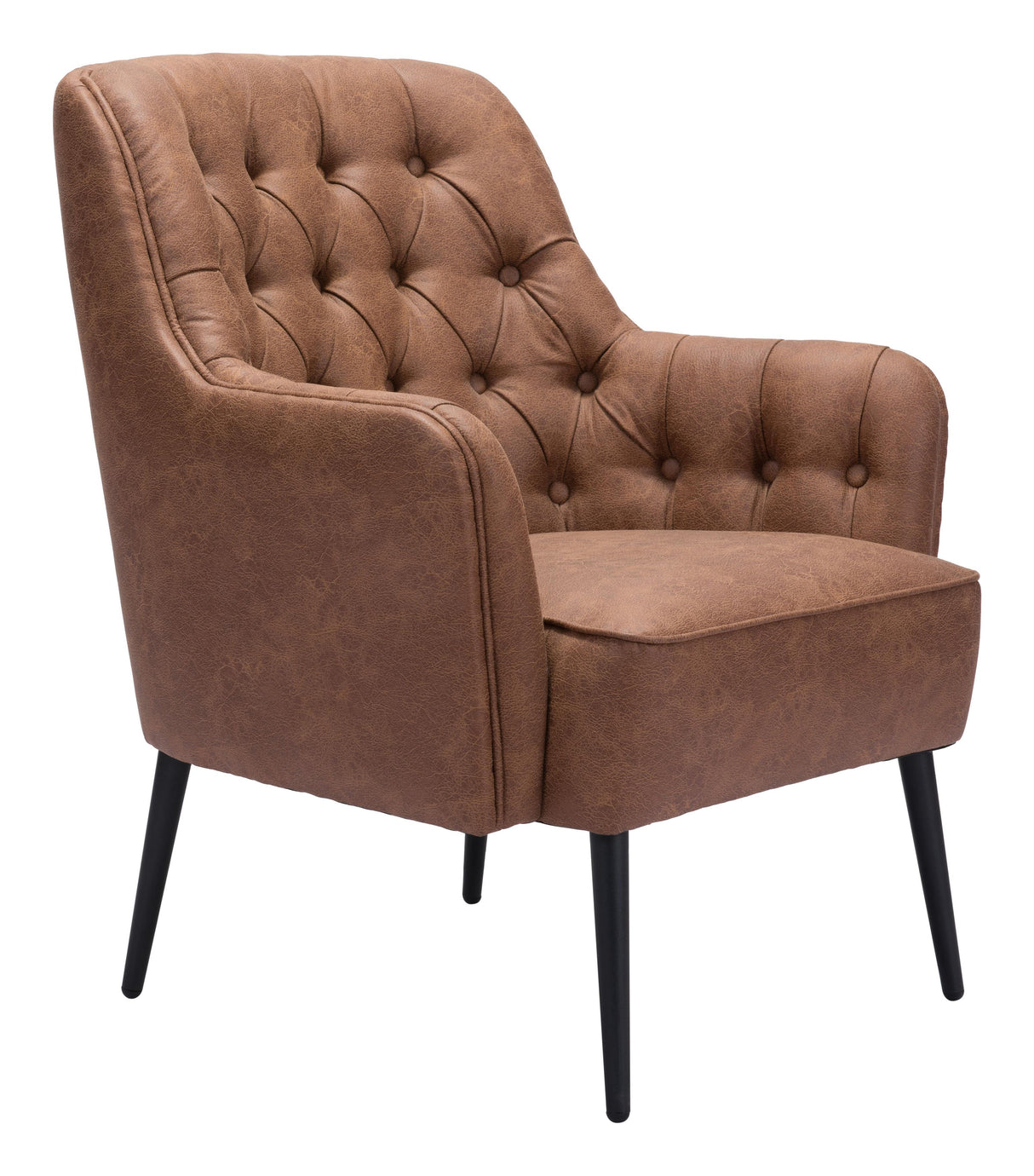 ZUO Tasmania Accent Chair Vintage Brown