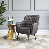 ZUO Tasmania Accent Chair Vintage Black