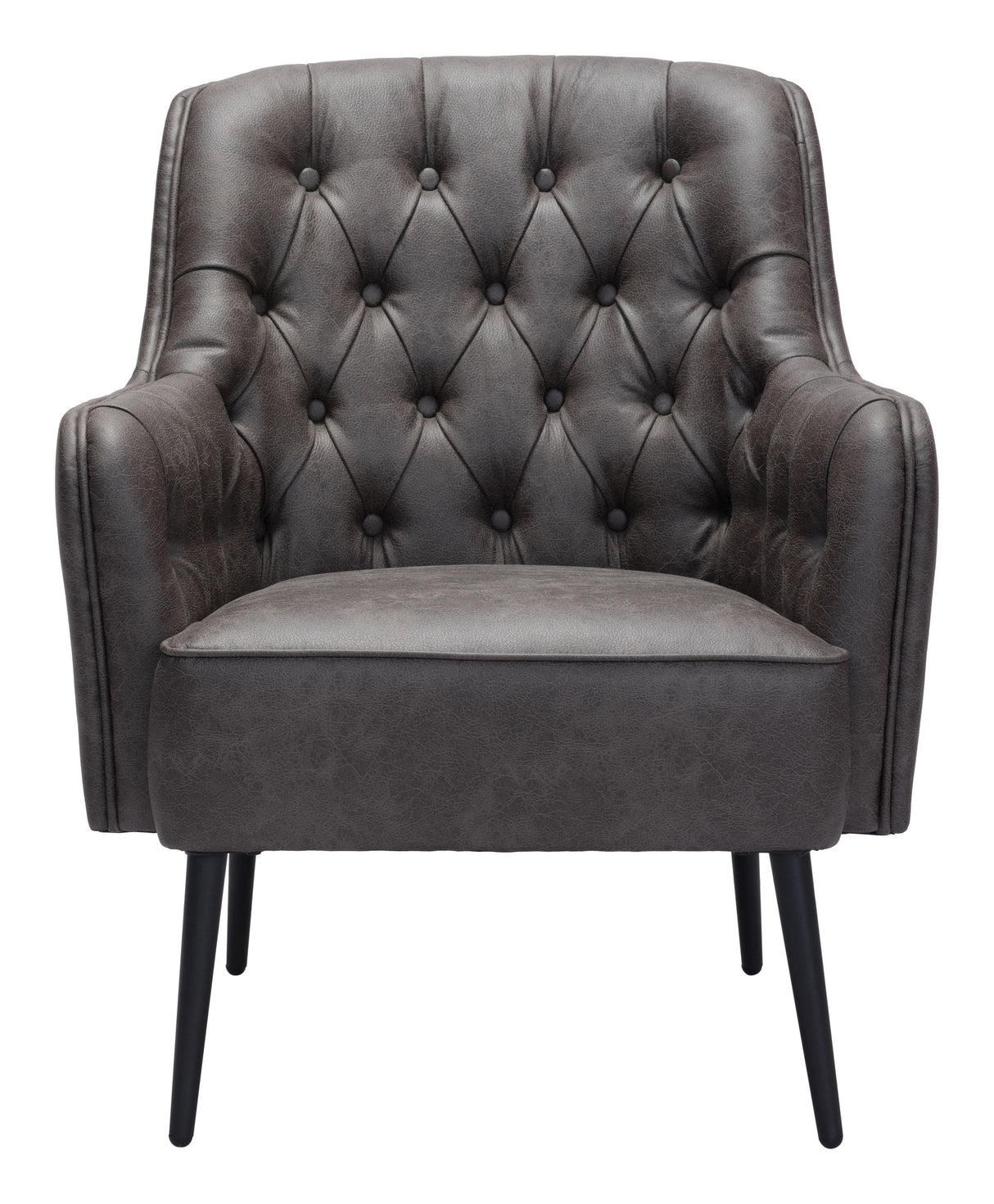 ZUO Tasmania Accent Chair Vintage Black