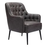 ZUO Tasmania Accent Chair Vintage Black