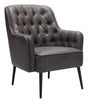 ZUO Tasmania Accent Chair Vintage Black