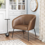 ZUO Quinten Accent Chair Vintage Brown