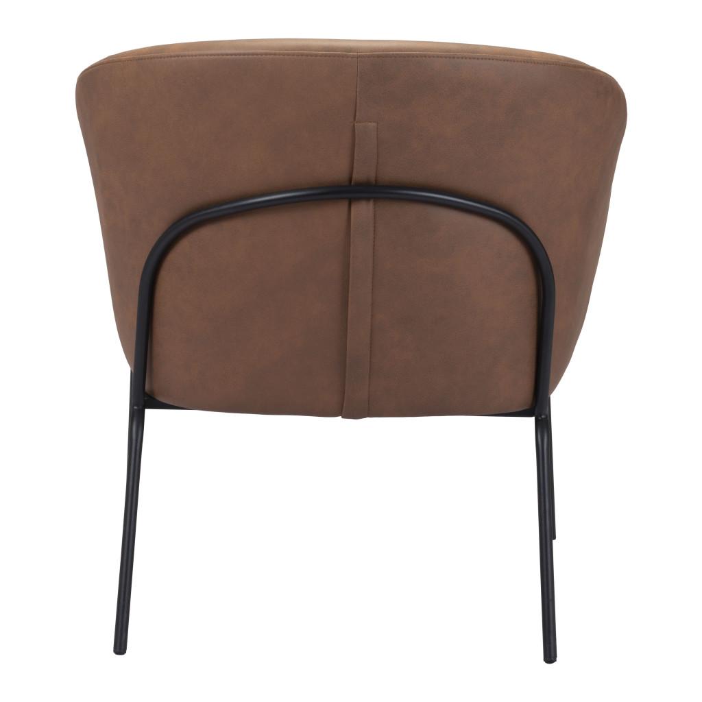 ZUO Quinten Accent Chair Vintage Brown