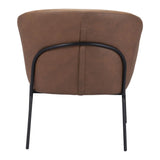 ZUO Quinten Accent Chair Vintage Brown