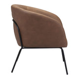 ZUO Quinten Accent Chair Vintage Brown