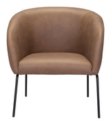 ZUO Quinten Accent Chair Vintage Brown