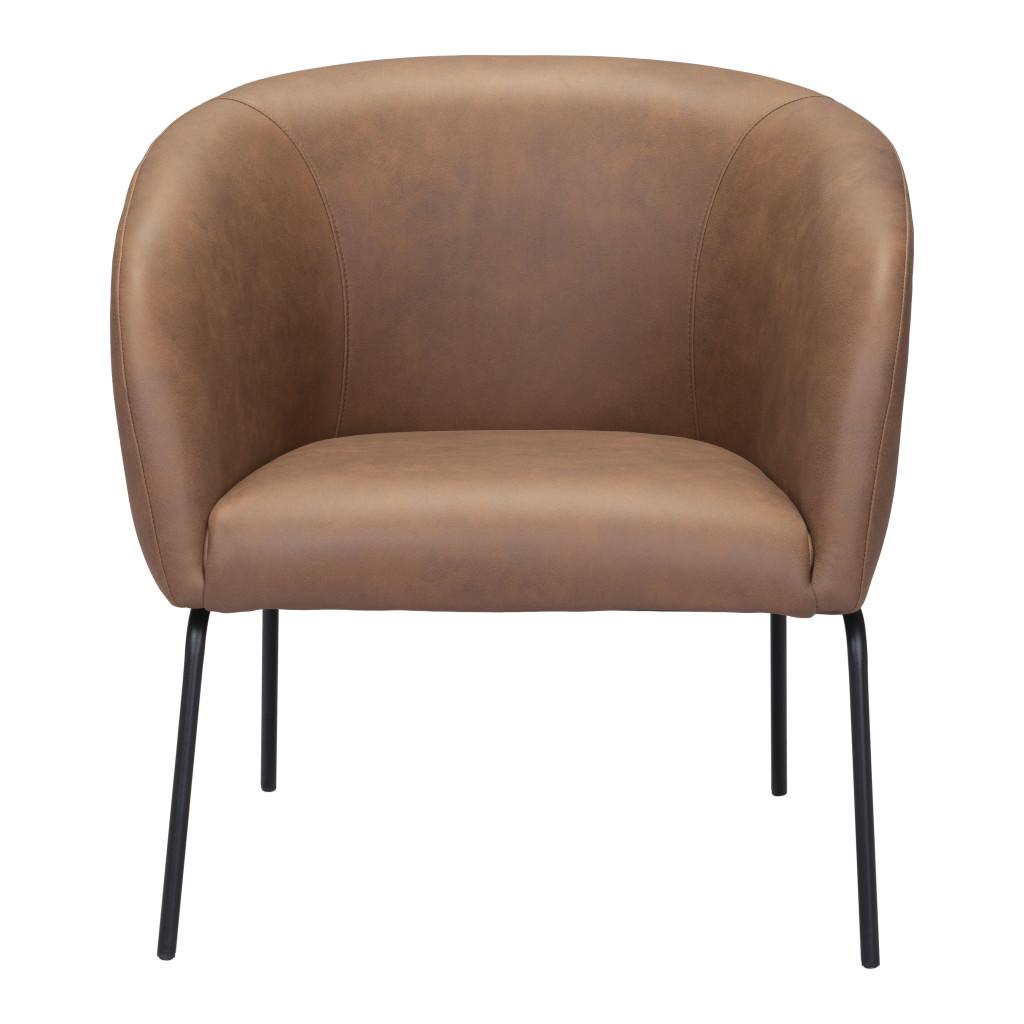 ZUO Quinten Accent Chair Vintage Brown