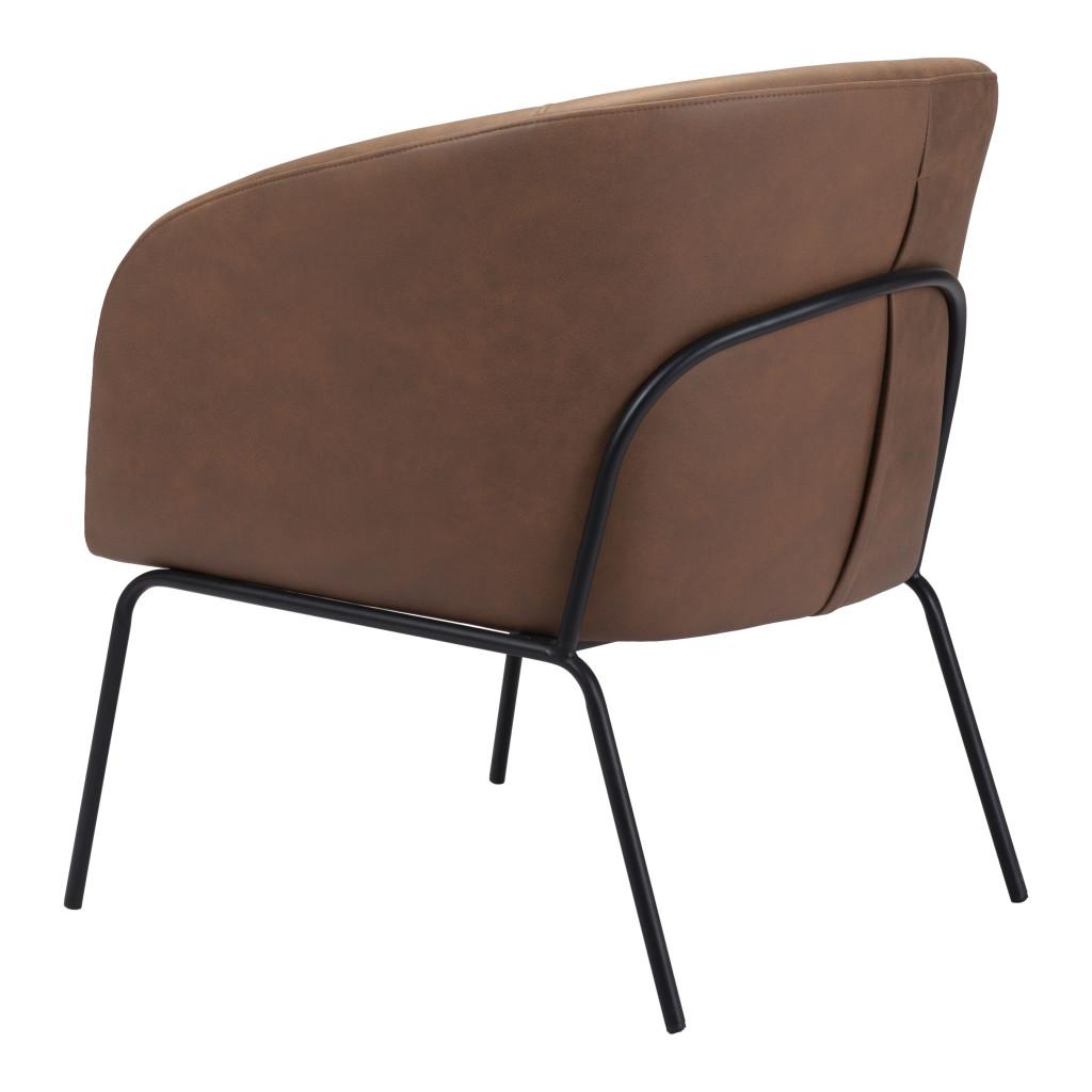 ZUO Quinten Accent Chair Vintage Brown