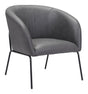 ZUO Quinten Accent Chair Vintage Gray