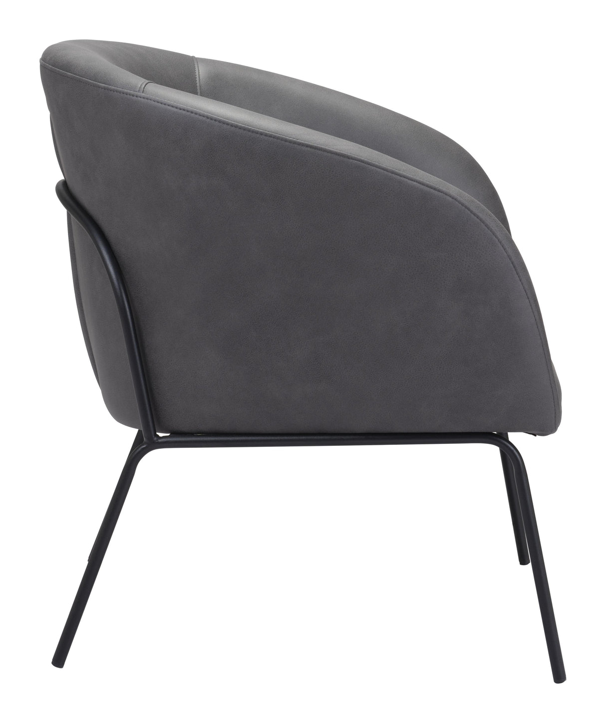 ZUO Quinten Accent Chair Vintage Gray