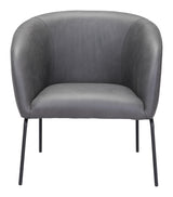 ZUO Quinten Accent Chair Vintage Gray