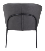 ZUO Quinten Accent Chair Vintage Gray