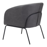 ZUO Quinten Accent Chair Vintage Gray