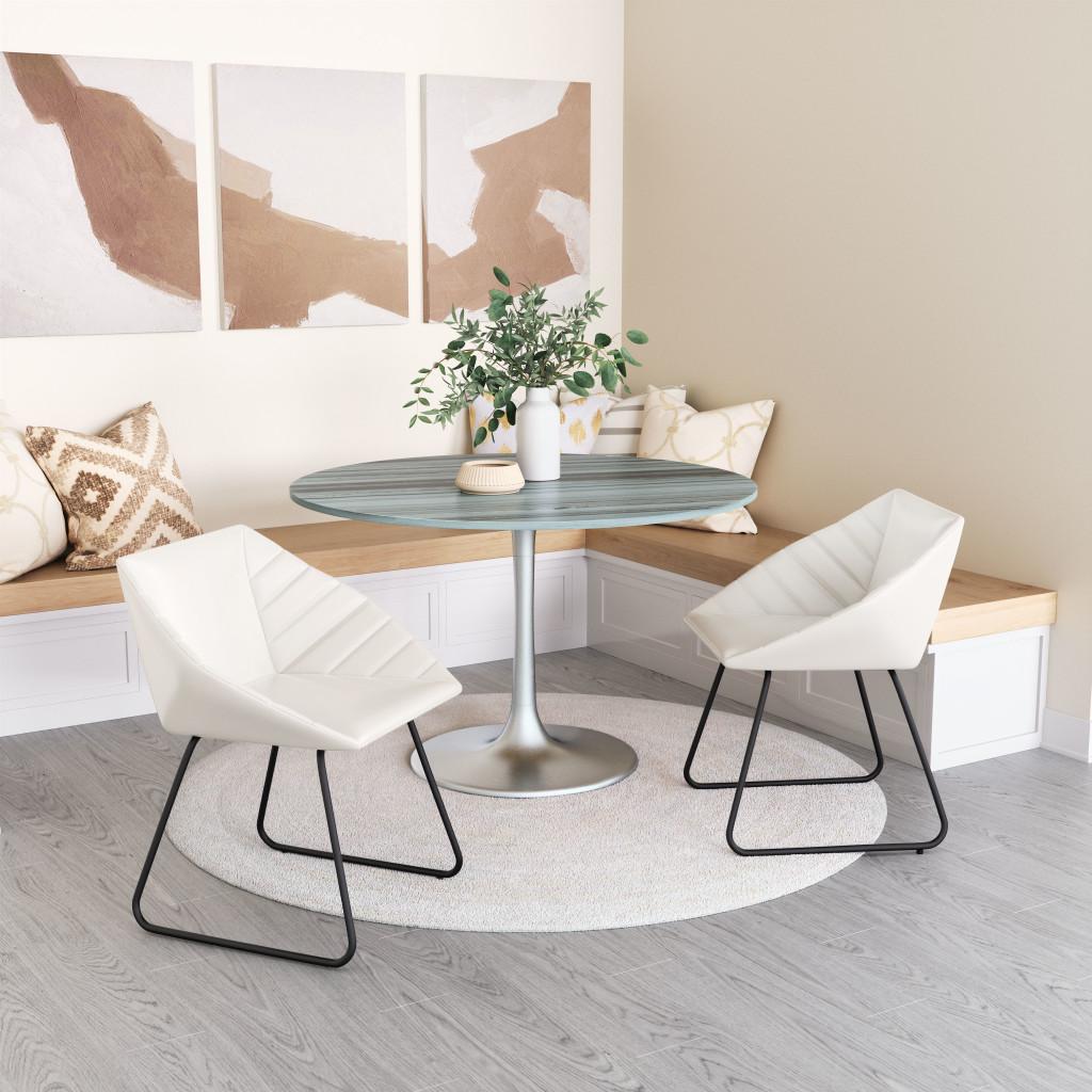 ZUO Miguel Dining Chair (Set of 2) White