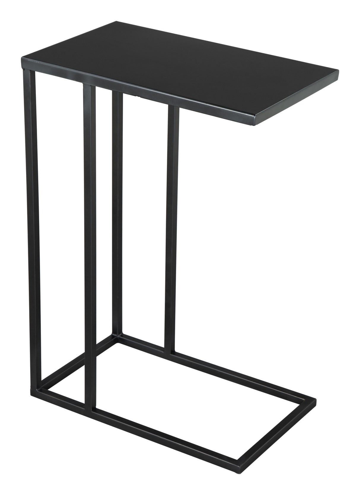 ZUO Atom Side Table Black