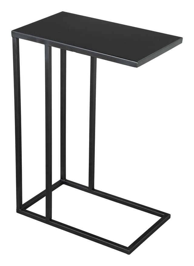 ZUO Atom Side Table Black