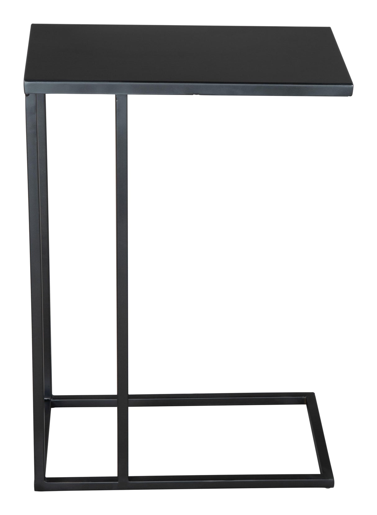 ZUO Atom Side Table Black