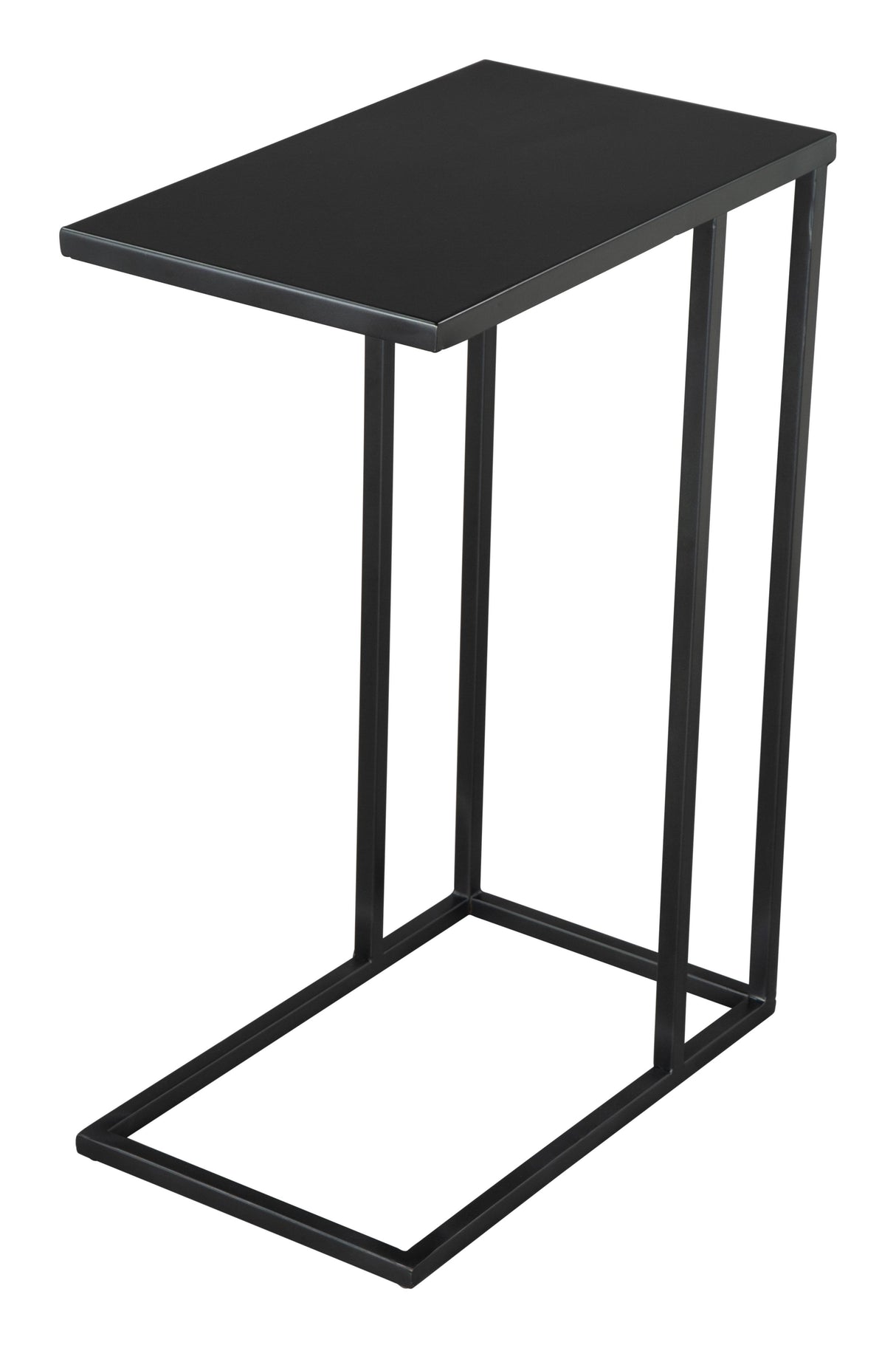 ZUO Atom Side Table Black