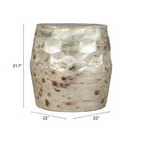 ZUO Pam Side Table Antique Beige