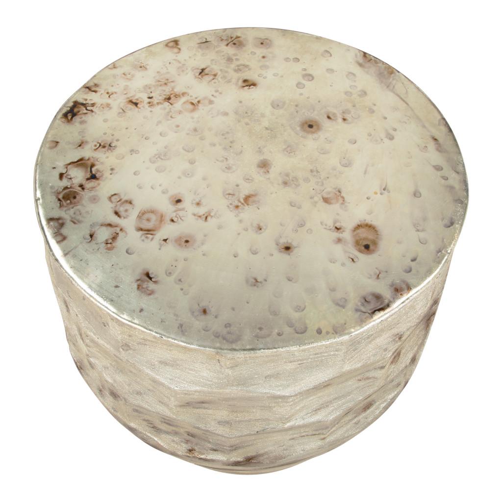 ZUO Pam Side Table Antique Beige