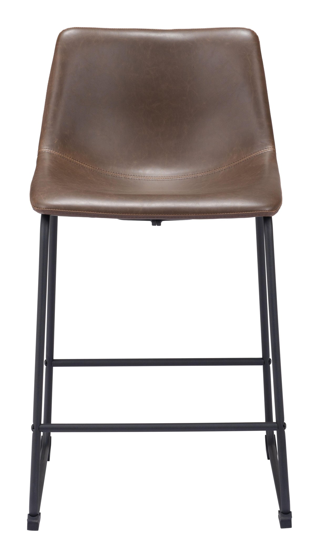 ZUO Smart Counter Stool (Set of 2) Vintage Espresso