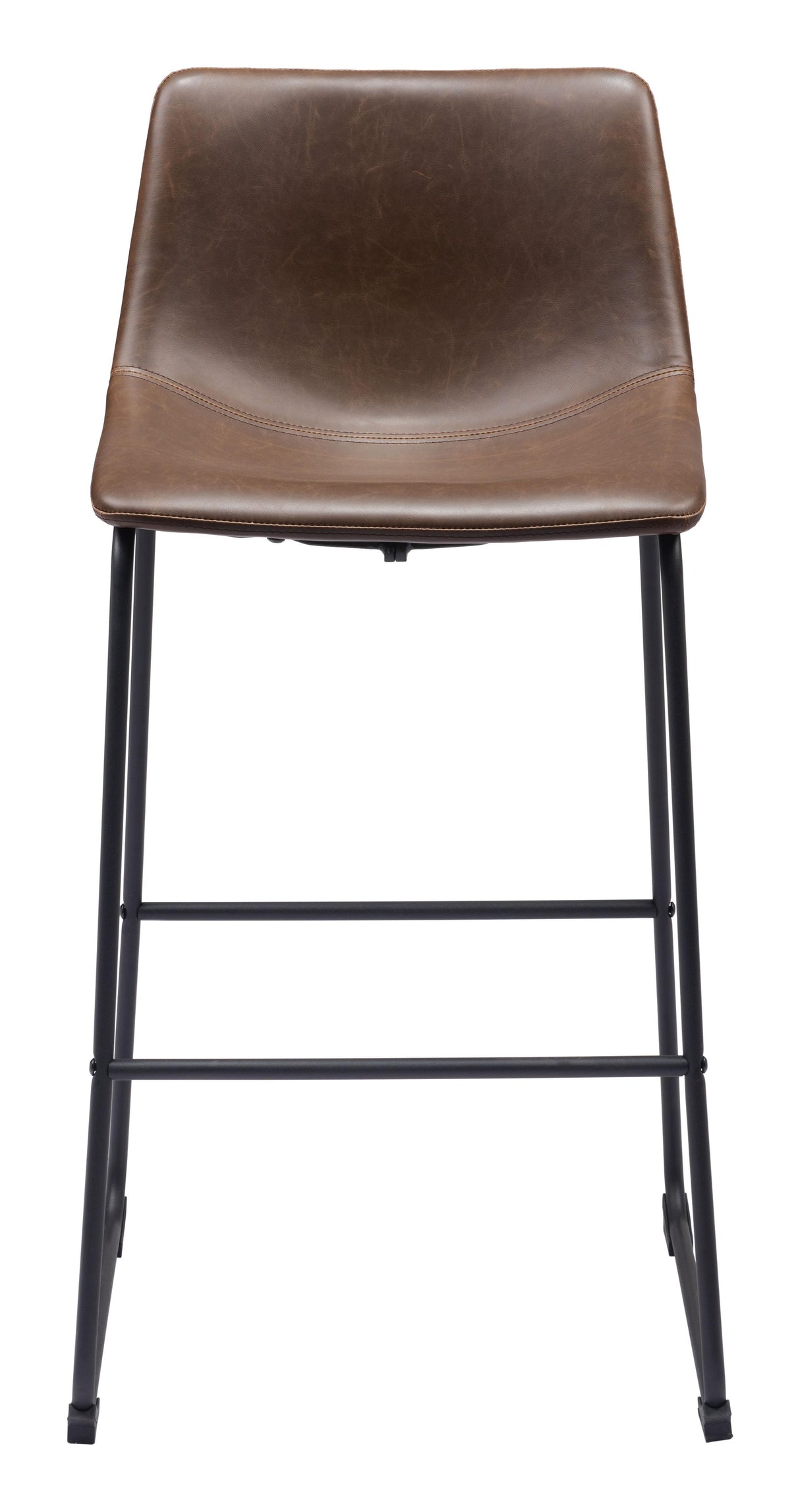 ZUO Smart Barstool (Set of 2) Vintage Espresso