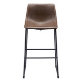 ZUO Smart Barstool (Set of 2) Vintage Espresso