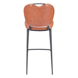 ZUO Terrence Barstool Vintage Brown