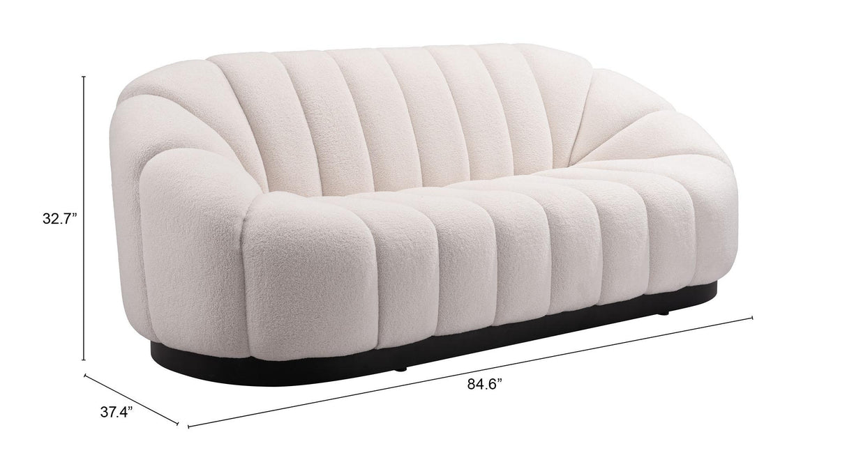 ZUO Bhutan Sofa Cream