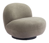 ZUO Myanmar Accent Chair Olive Green