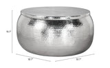ZUO Solo Coffee Table Silver