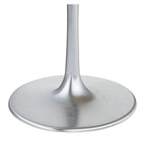 ZUO Metropolis Dining Table Gray & Silver