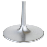 ZUO Star City Dining Table Gray & Silver