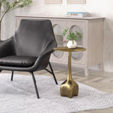 ZUO Lexi Side Table Antique Brass