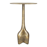 ZUO Lexi Side Table Antique Brass