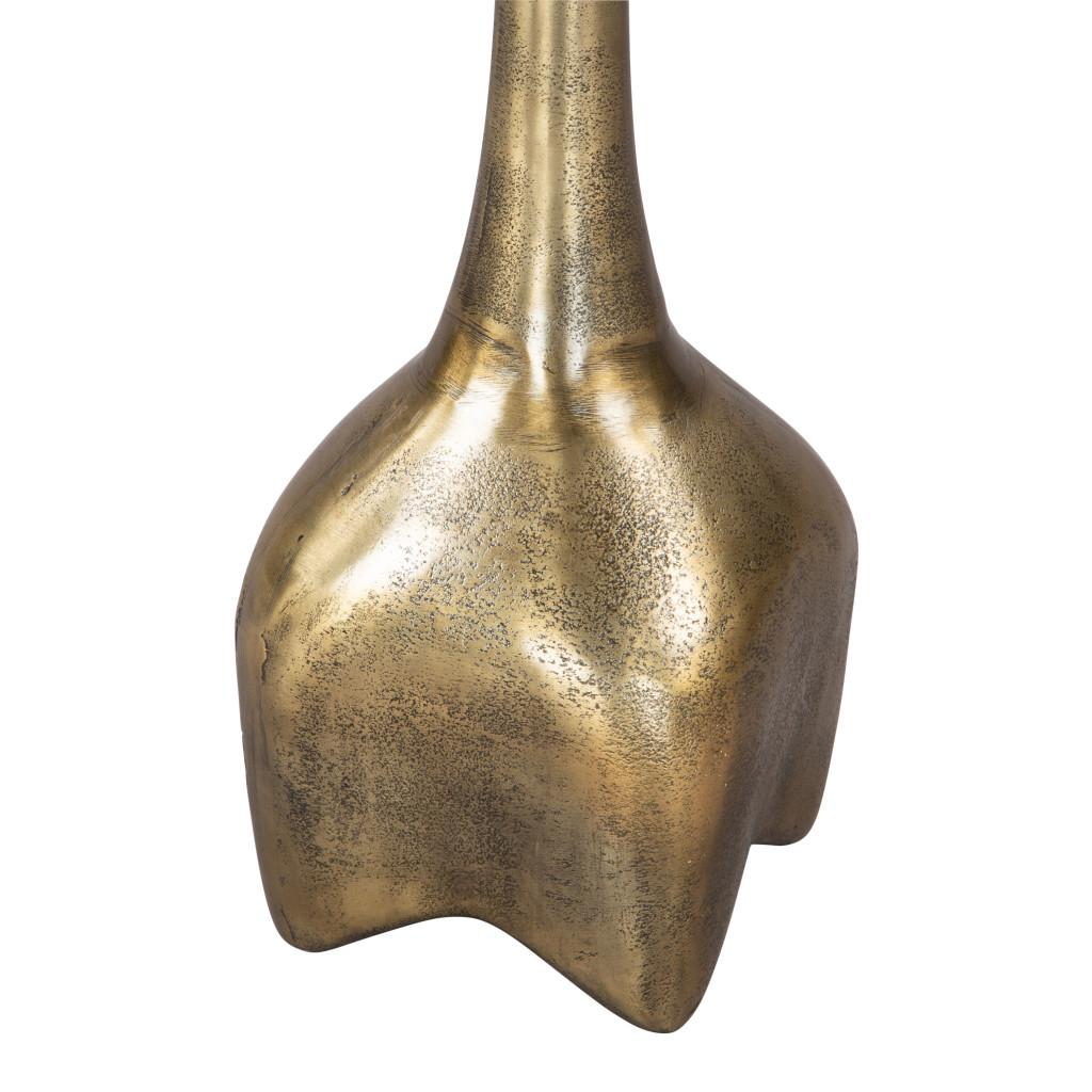 ZUO Lexi Side Table Antique Brass