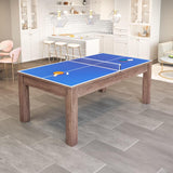 ZUO Bonker 3 in 1 Table Brown
