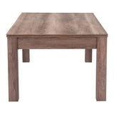 ZUO Bonker 3 in 1 Table Brown