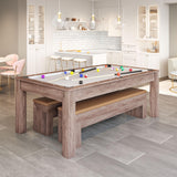 ZUO Bonker 3 in 1 Table Brown
